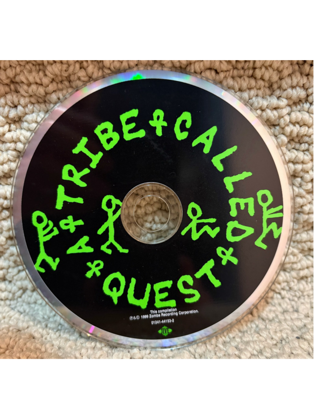 A Tribe Called Quest Anthology CD Black and Green One Size